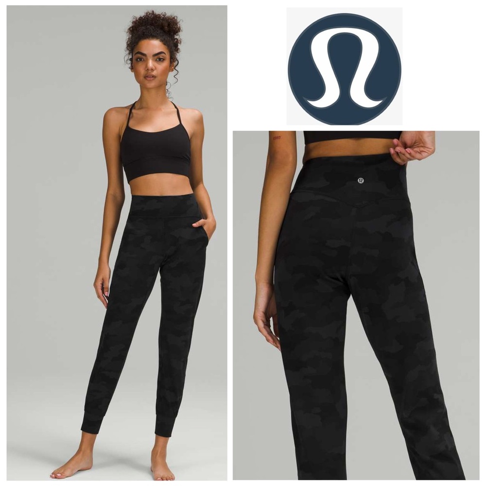 Lululemon Align Jogger Pants 28" in Heritage 365 Camo Deep Coal Multi
